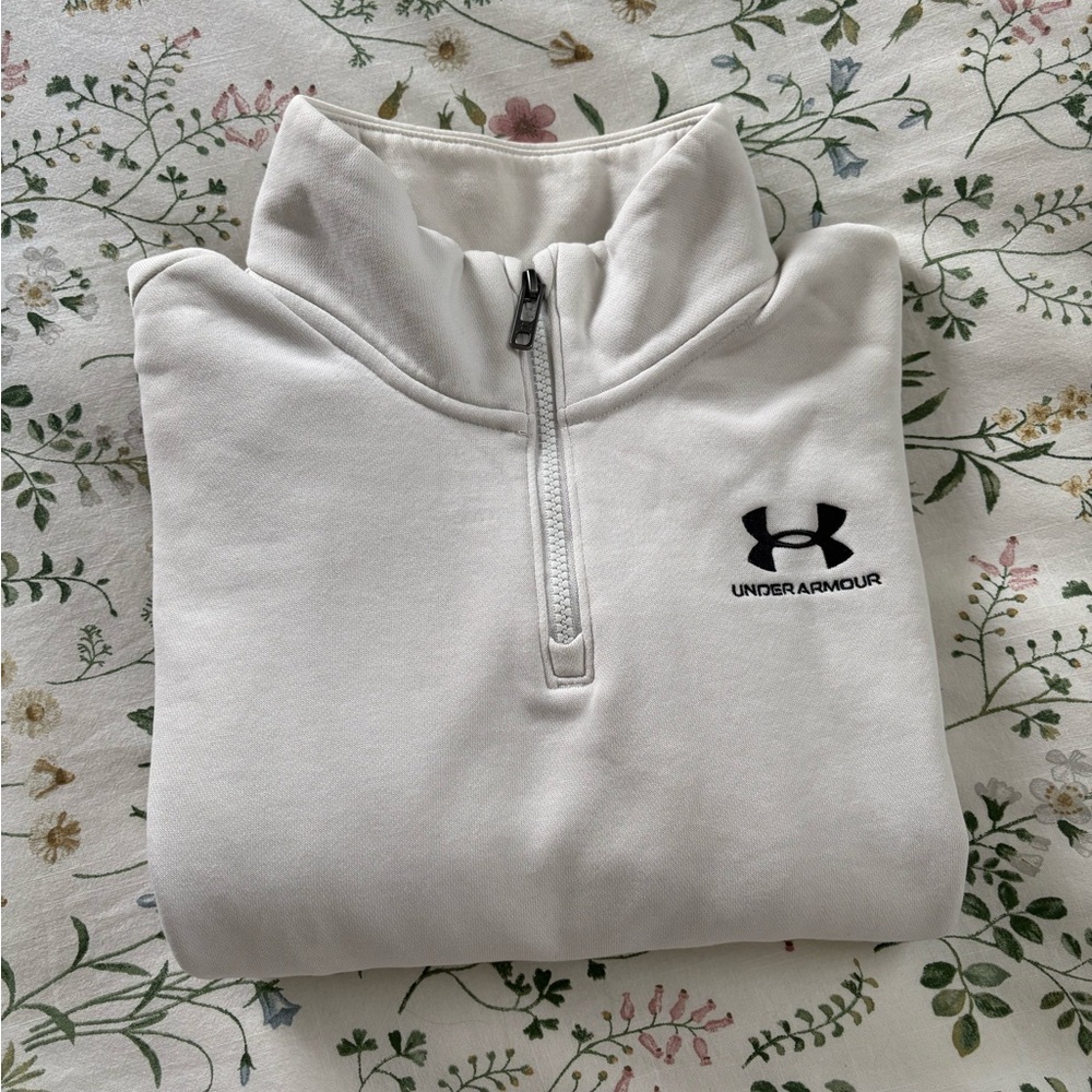 Under Armour Quarter-Zip Cropped Pullover